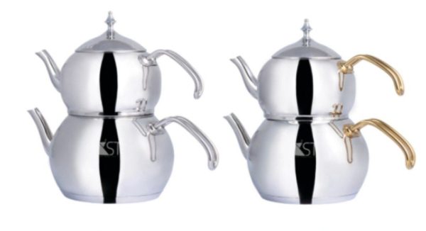 کتری قوری لوله دار دسته استیل KSTمدل B0011 2024