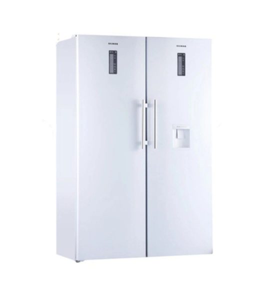 یخچال دوقلو سیلوان سفید مدل C0005 6002_6001