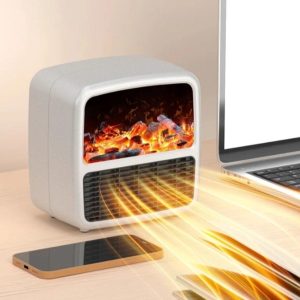 بخاری و اسپیکر برقی رومیزی مدل شومینه ای A1   QN1