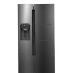 یخچال و فریزر ساید بای ساید هیمالیا مدل گلکسی F1رنگ استیل روشن C0005