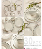 سرویس چینی 6 نفره B013  BONECHINA - تصویر 2