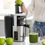آبمیوه‌گیری دلمونتی مدل 730 با توان ۱۰۰۰ وات + بدنه تمام استیل و فیلتر تیتانیومی | دهانه ۸۵ میل | اگنس استور   C0005 - تصویر 2